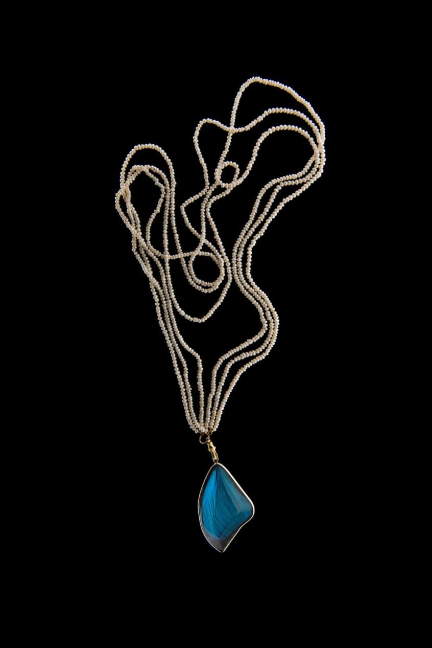 The “It’s Complicated” Necklace Blue Morpho Jewelry