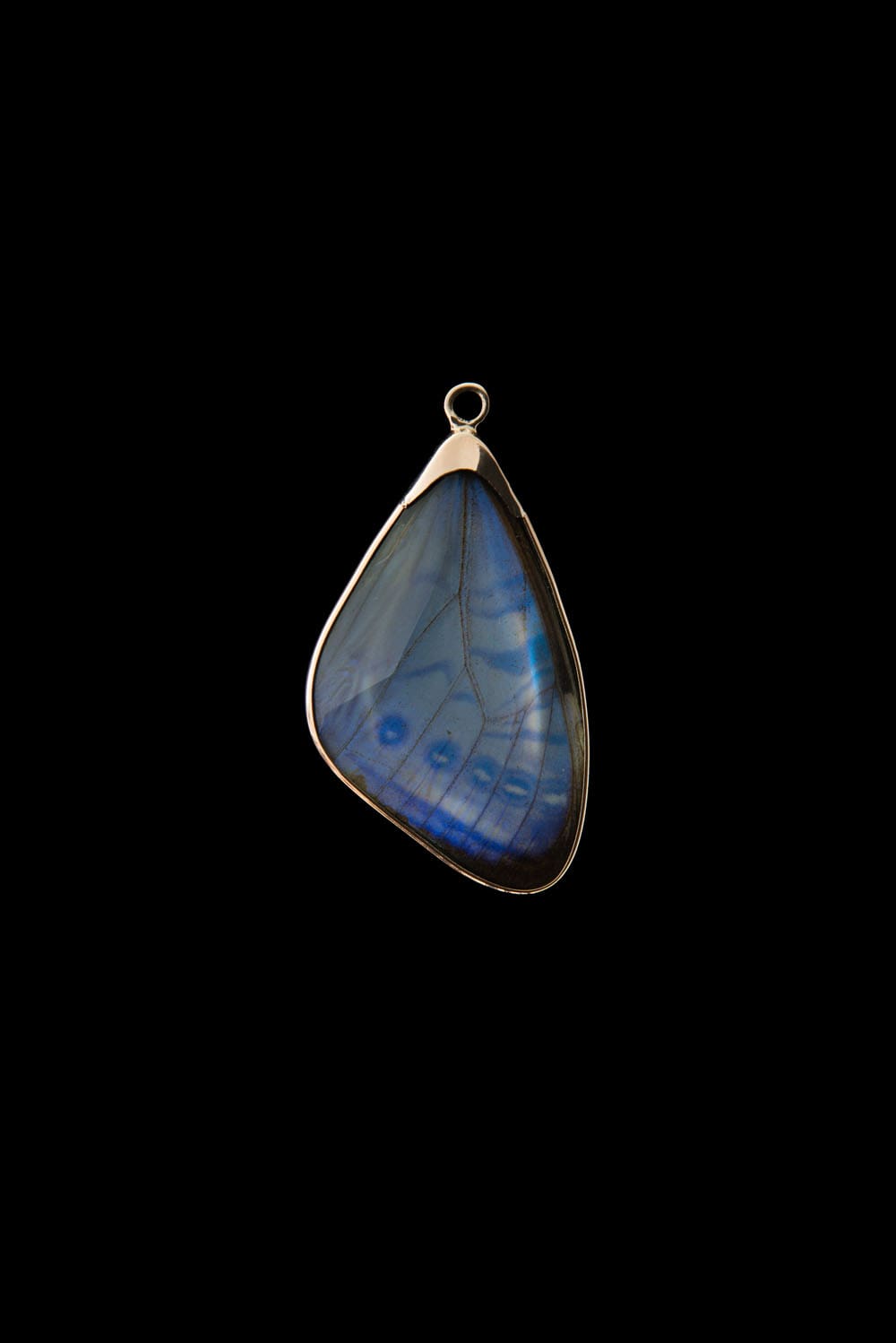 Pearl Morpho Pendant | Blue Morpho Jewelry