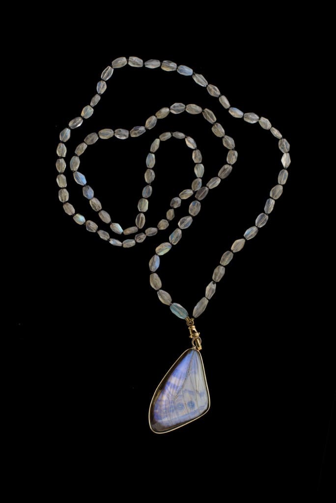 The “It’s Complicated” Necklace Blue Morpho Jewelry