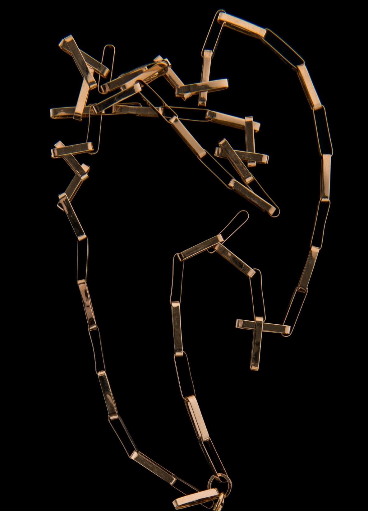 gold chain link for jewelry making
