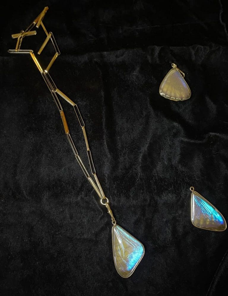 The “It’s Complicated” Necklace Blue Morpho Jewelry