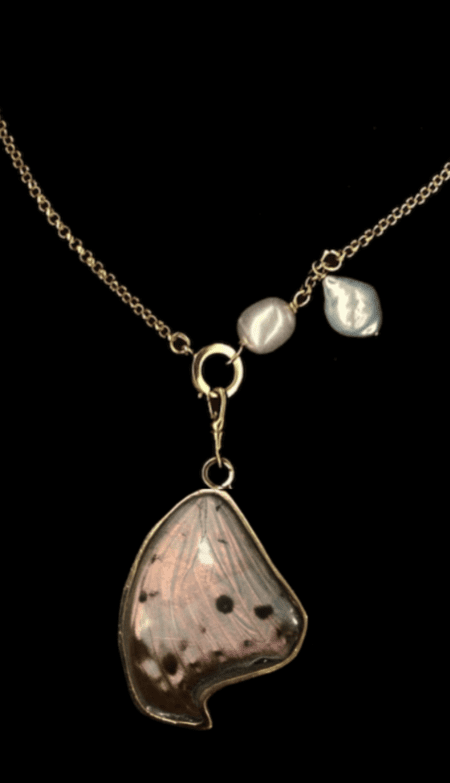 14k Gold Baby Rolo Chain with Pearls or Amethysts - Image 9