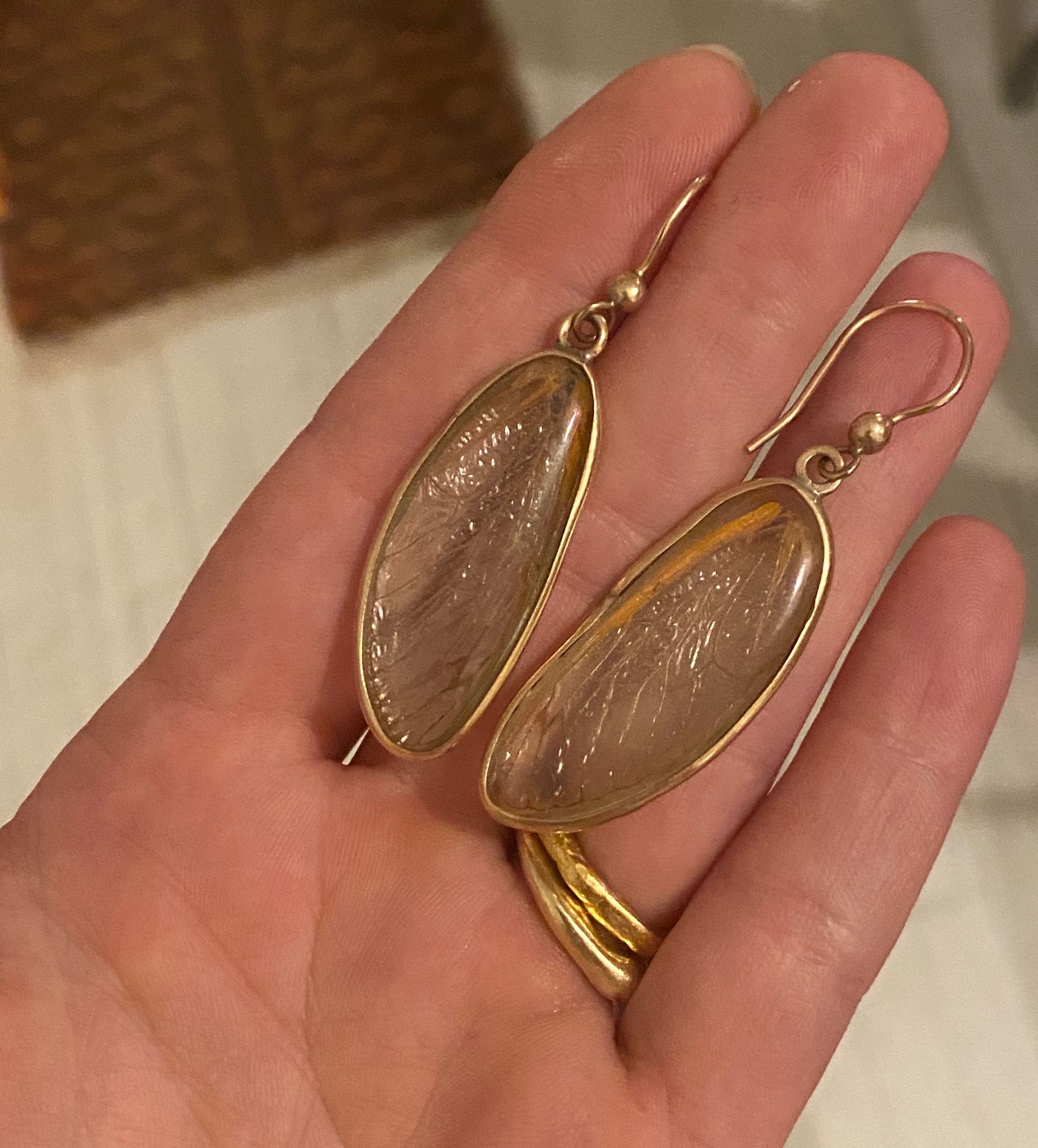 Dragonfly Wing Earrings - Image 6