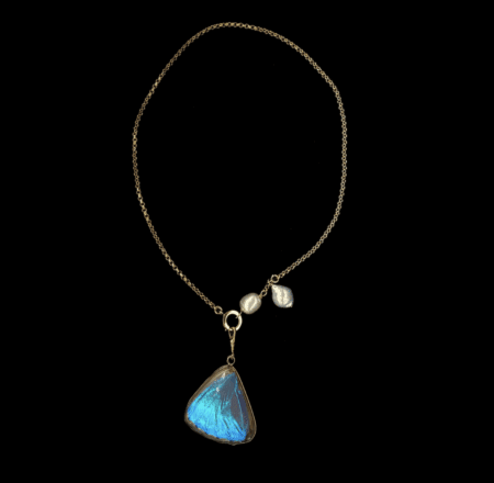 14k Gold Baby Rolo Chain with Pearls or Amethysts - Image 2