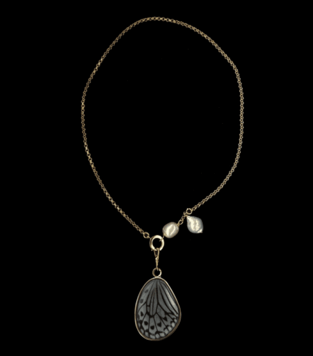 14k Gold Baby Rolo Chain with Pearls or Amethysts - Image 13