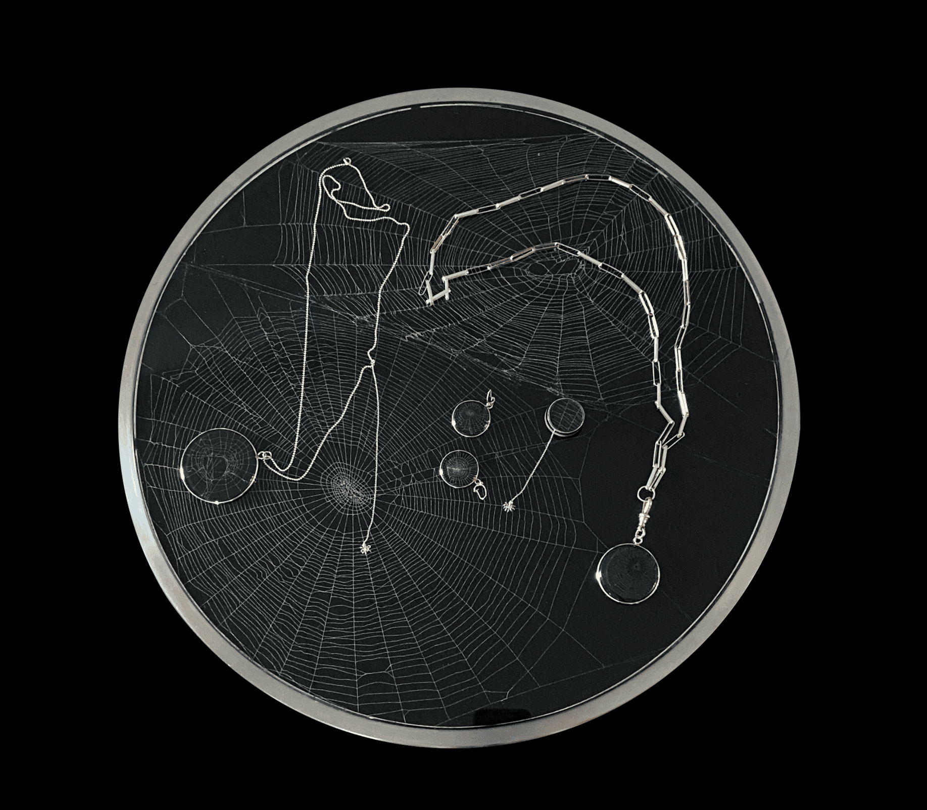 Spiderweb Earrings, Large - Image 16
