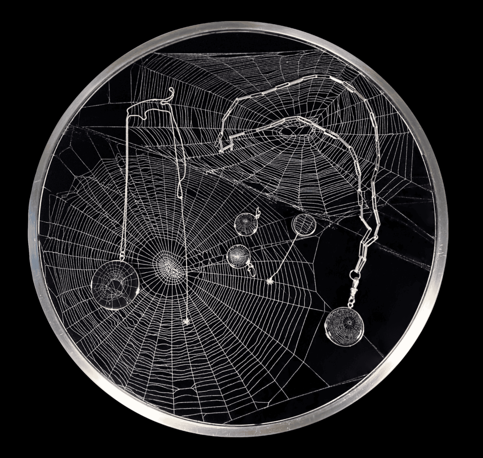 Spiderweb Earrings, Large - Image 15