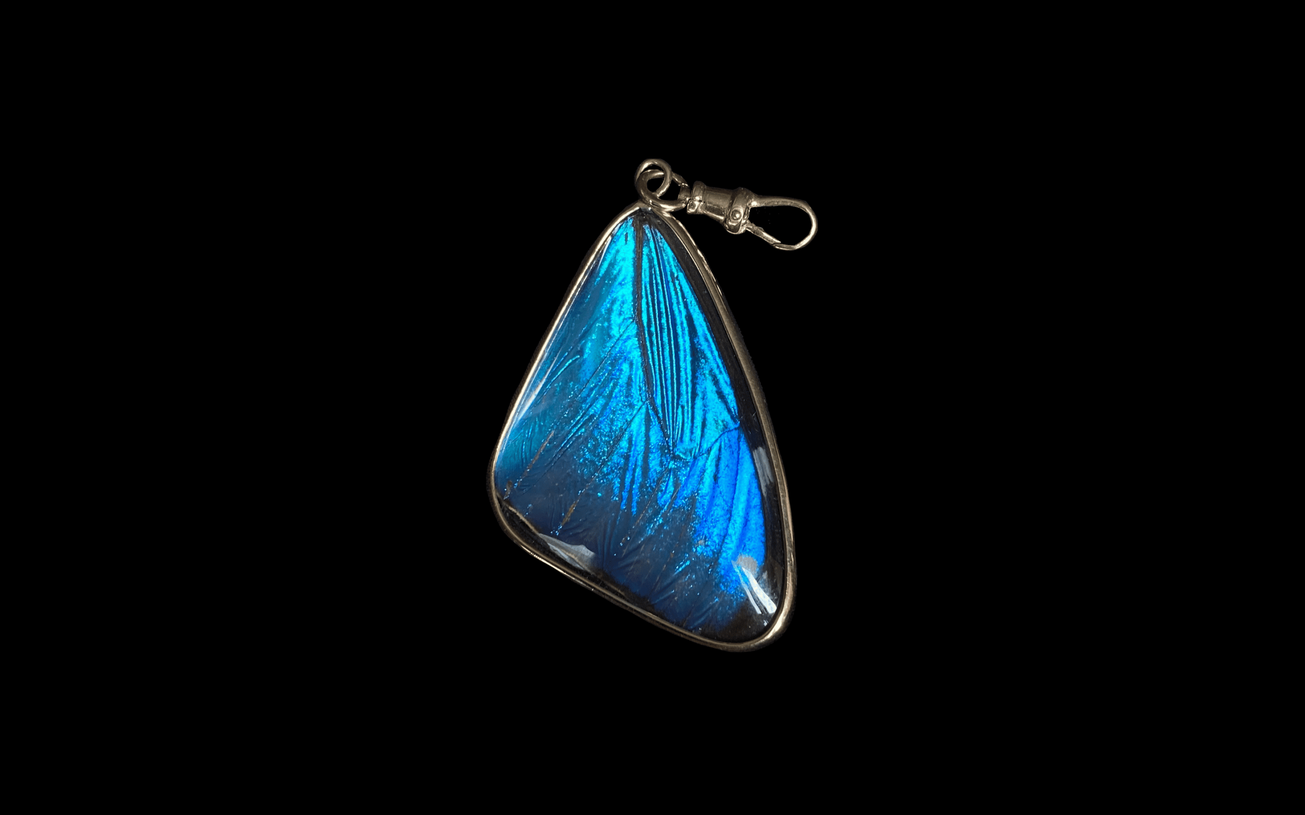 Blue Morpho Pendant, Small