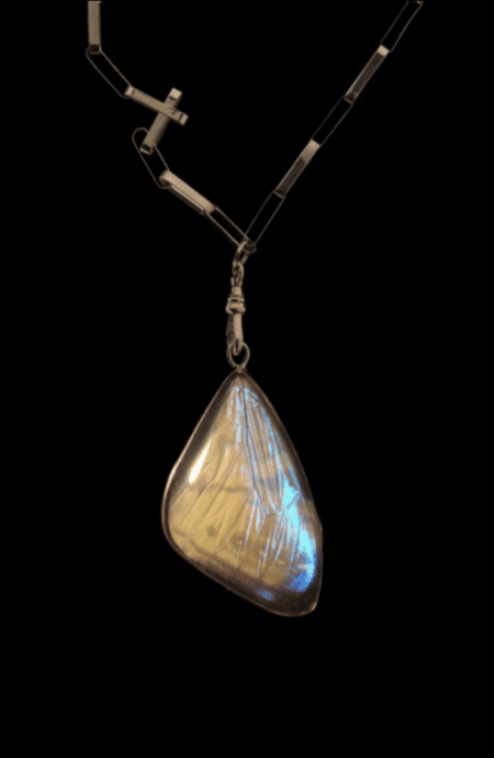 Pearl Morpho Pendant