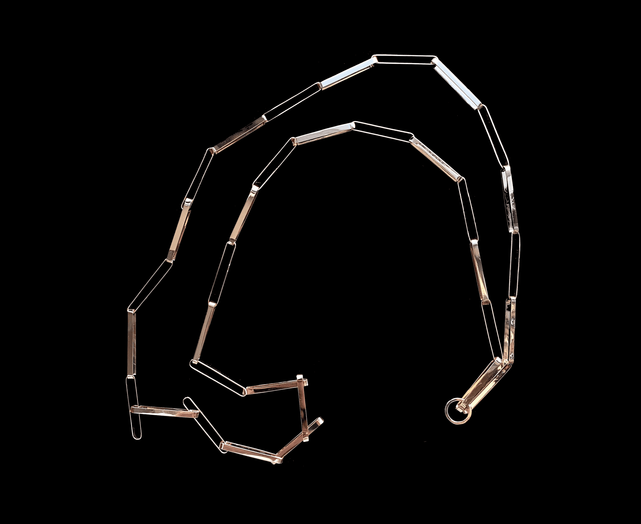 14k gold Handmade Link Chain - Image 8