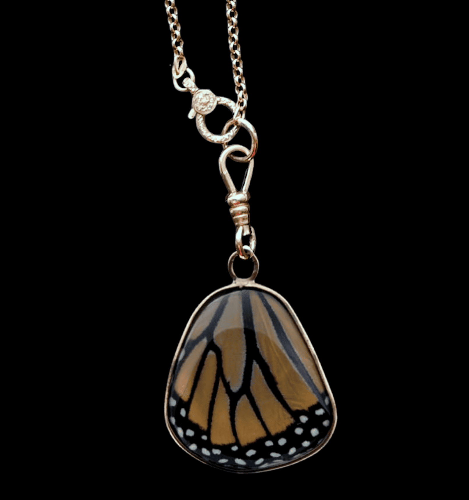 Monarch Pendant, bottom wing