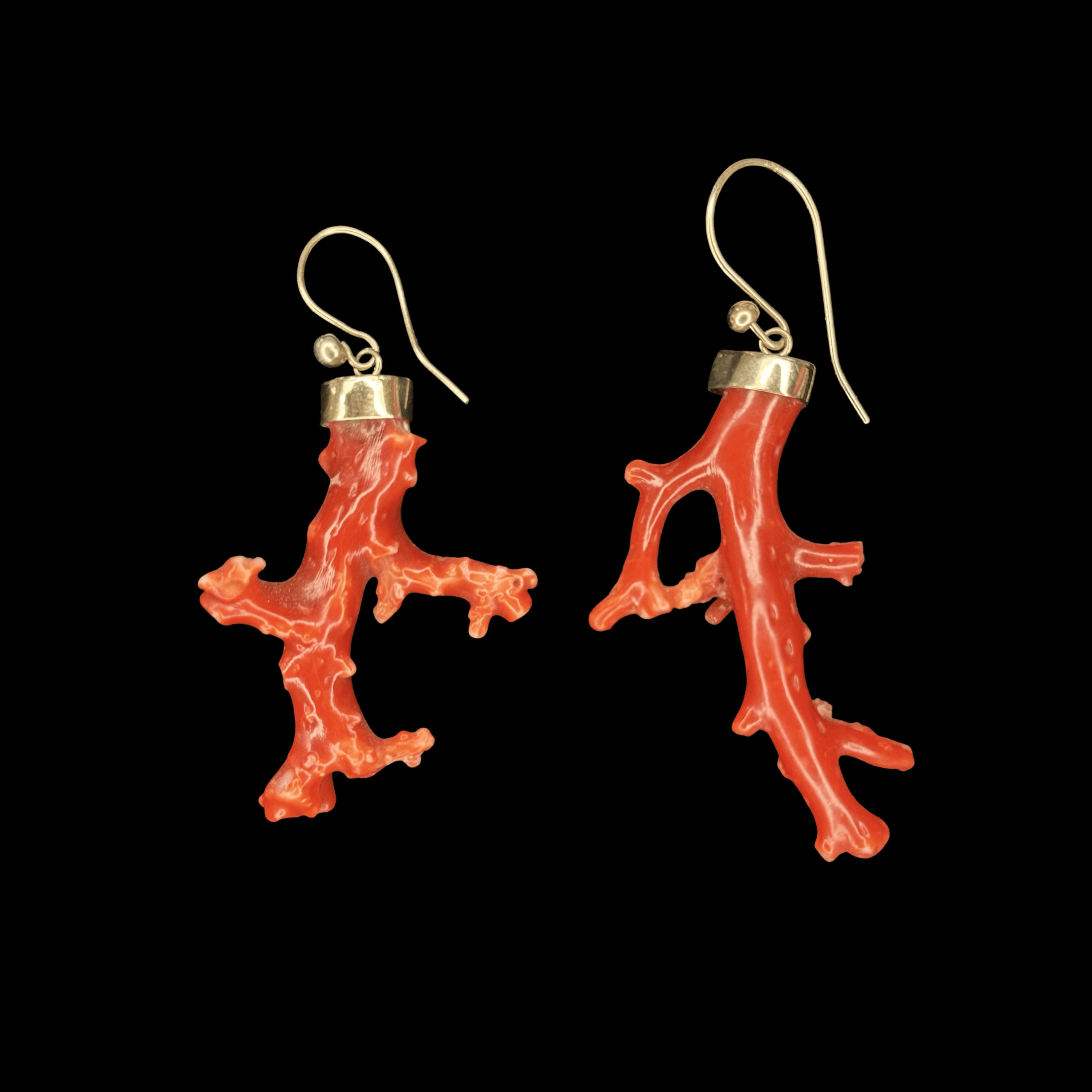 Coral Branch Earrings - Image 2